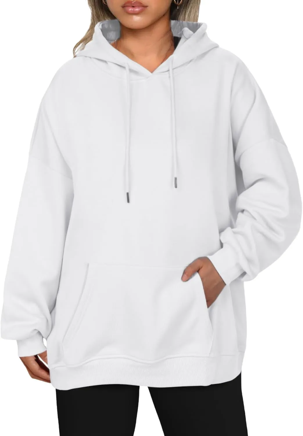 Zeagoo Womens Oversized Hoodies Fleece Sweatshirts Long Sleeve Pullover with Pocket 2024 Fall Winter Outfits Y2k Clothes