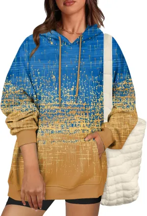 Zeagoo Womens Oversized Hoodies Fleece Sweatshirts Long Sleeve Pullover with Pocket 2024 Fall Winter Outfits Y2k Clothes
